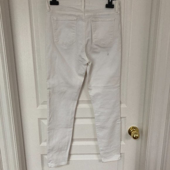 J Brand White Jeans - Size 30 - Picture 3 of 4